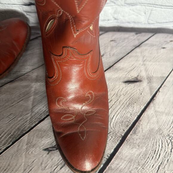 Dingo Brown Leather Ankle Boots - Picture 14 of 15